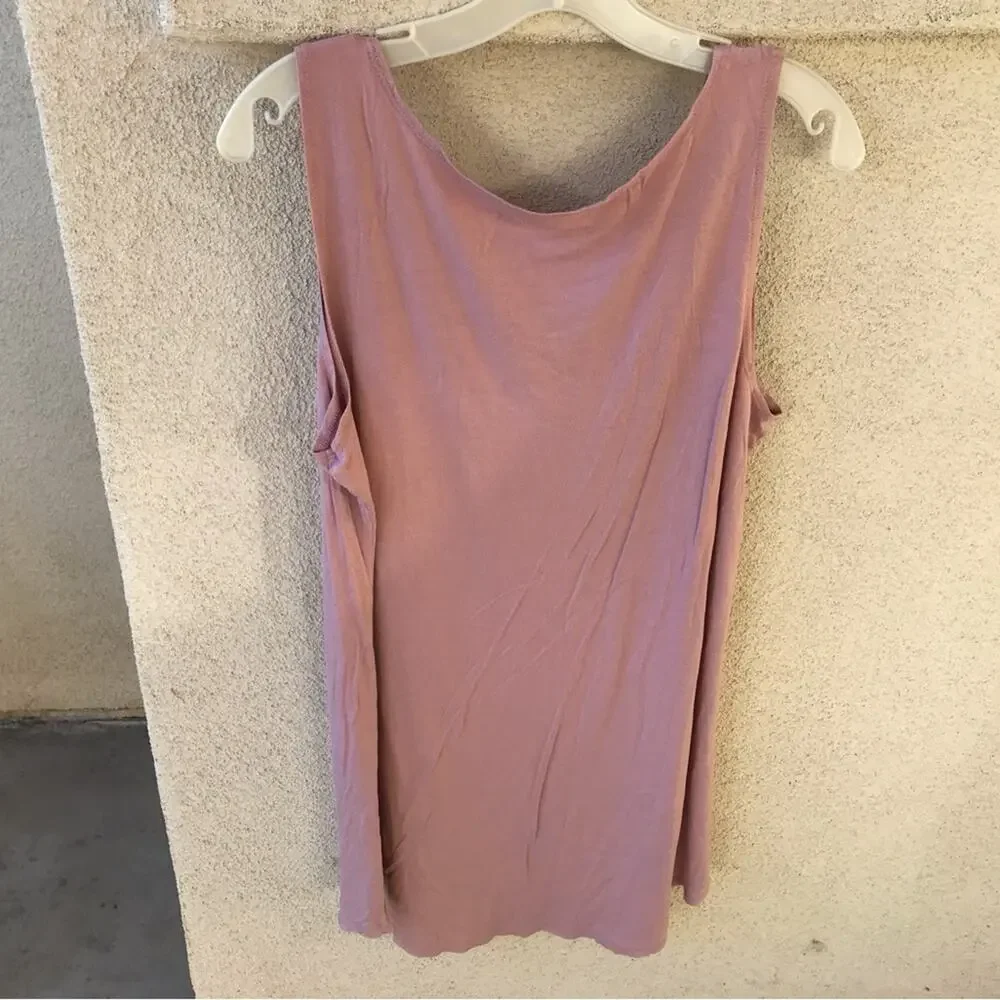 Layers Dress by Lori Goldstein SzXL Dusty Rose